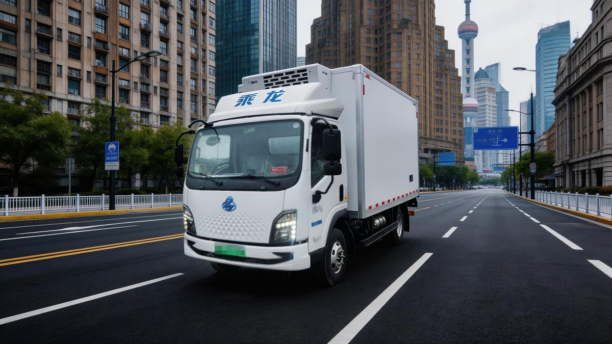 乘龙翼威2冷链纯电轻卡 冷链运输'鲜'锋