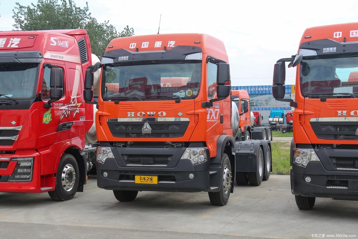 480马力 豪沃TX7 LNG牵引车 省气又能赚