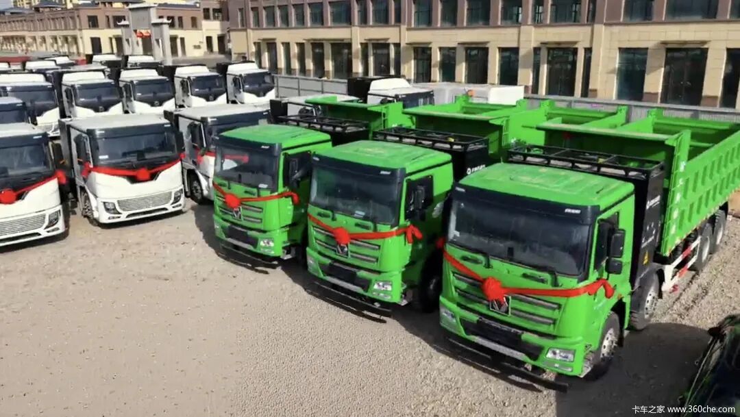 200台徐工纯电动牵引车助戈壁绿色转型