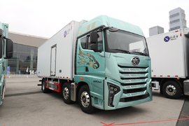 解放鹰航580马力冷藏车 冷链运输好帮手