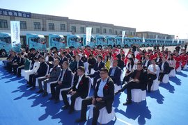 200台JH6 TIR牵引车交付 强势助力丝路跨境物流