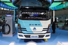 重汽HOWO纯电统帅 城配拉货更划算