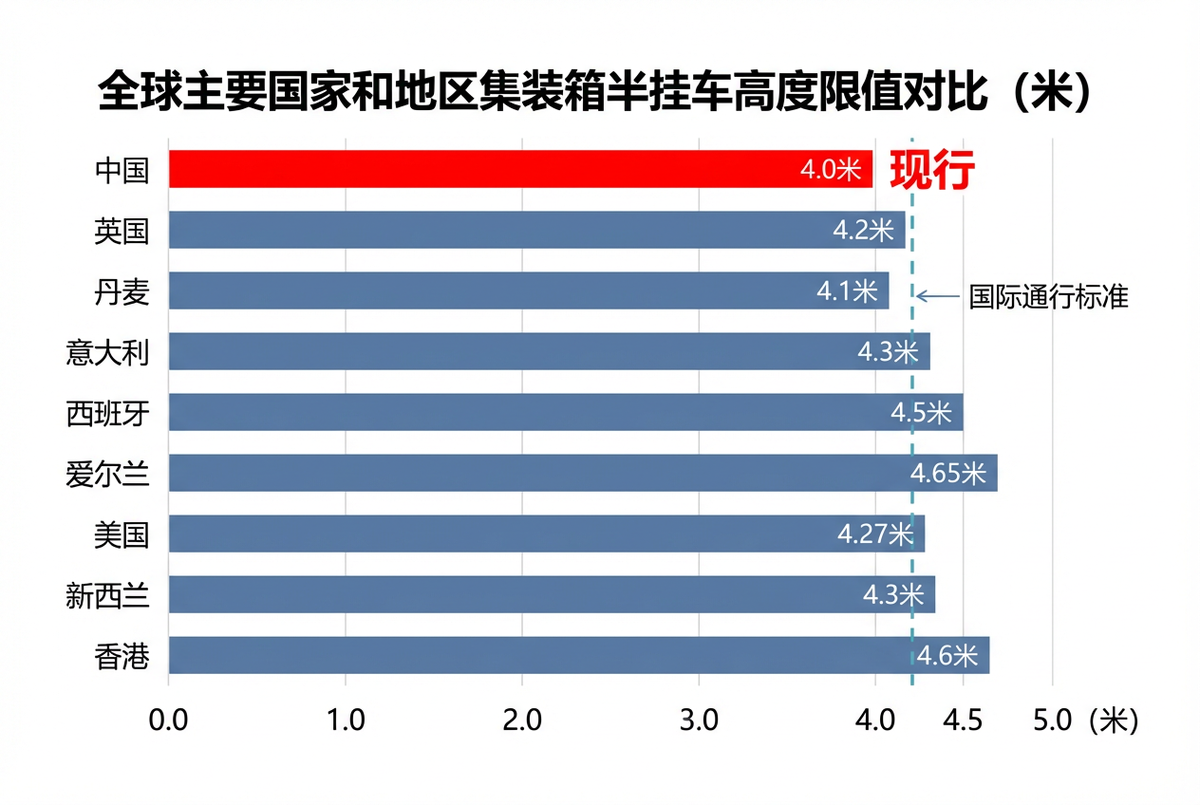 GB1589修订需破局:恢复4.2米限值 终结2896高箱全域违规现状