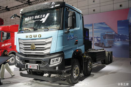 400kWh+大电池增程 8米豪沃TS自卸太能打