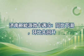 济南新能源微卡遇冷：同比下滑，环比先回升