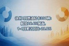 ����4��ȼ���Ῠ330�������26.4%���ף�1-4���ۼ�ͬ��-28.8%