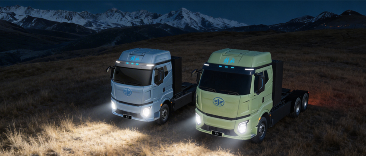 解放J6 Pro揭秘高效电动重卡真相c634c3be0921ce4d250652aa41f5727f