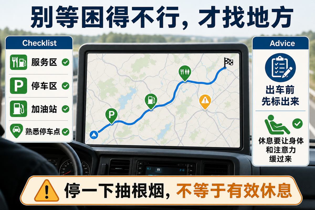 6月新规提到疲劳驾驶,货车司机要注意什么?