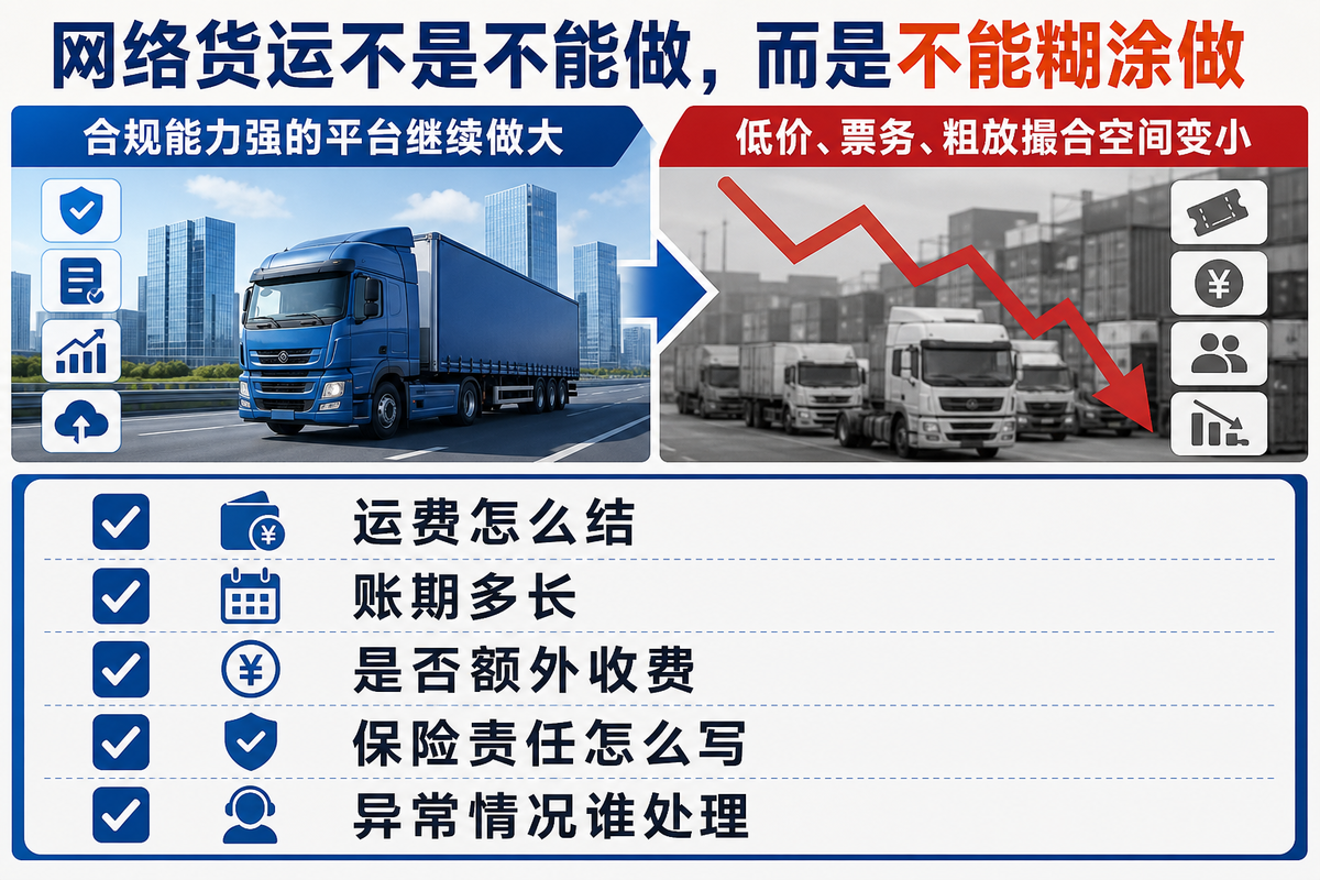 网络货运新规来了,平台、司机、货主谁压力最大?