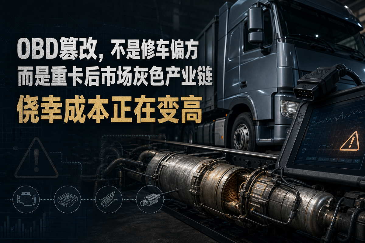 OBD篡改这条灰链,终于被盯上了