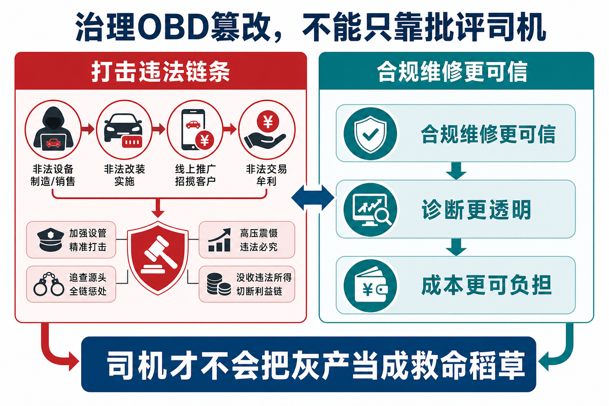 为什么OBD篡改被查了,有些司机反而叫好?