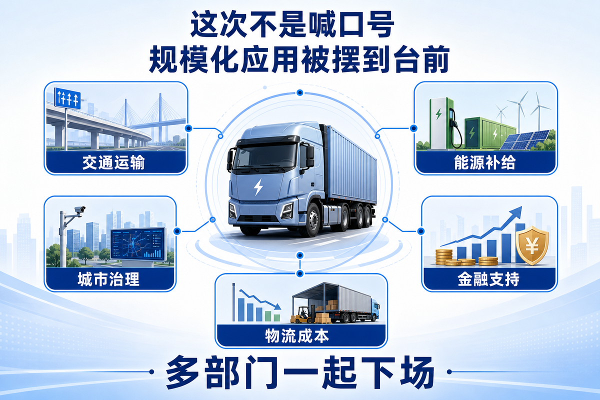 11部门联手推新能源重卡,谁会最先被推上牌桌?