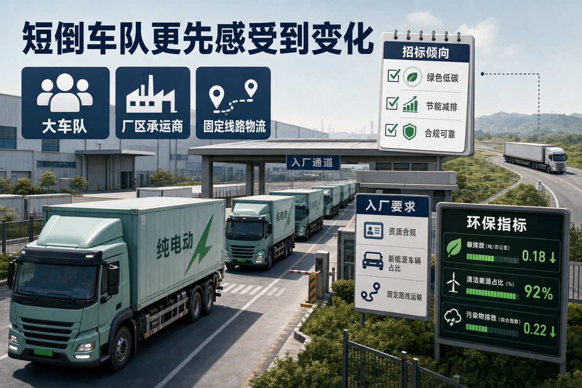 2030年新能源重卡渗透率要到40%,谁会先被推着换车?