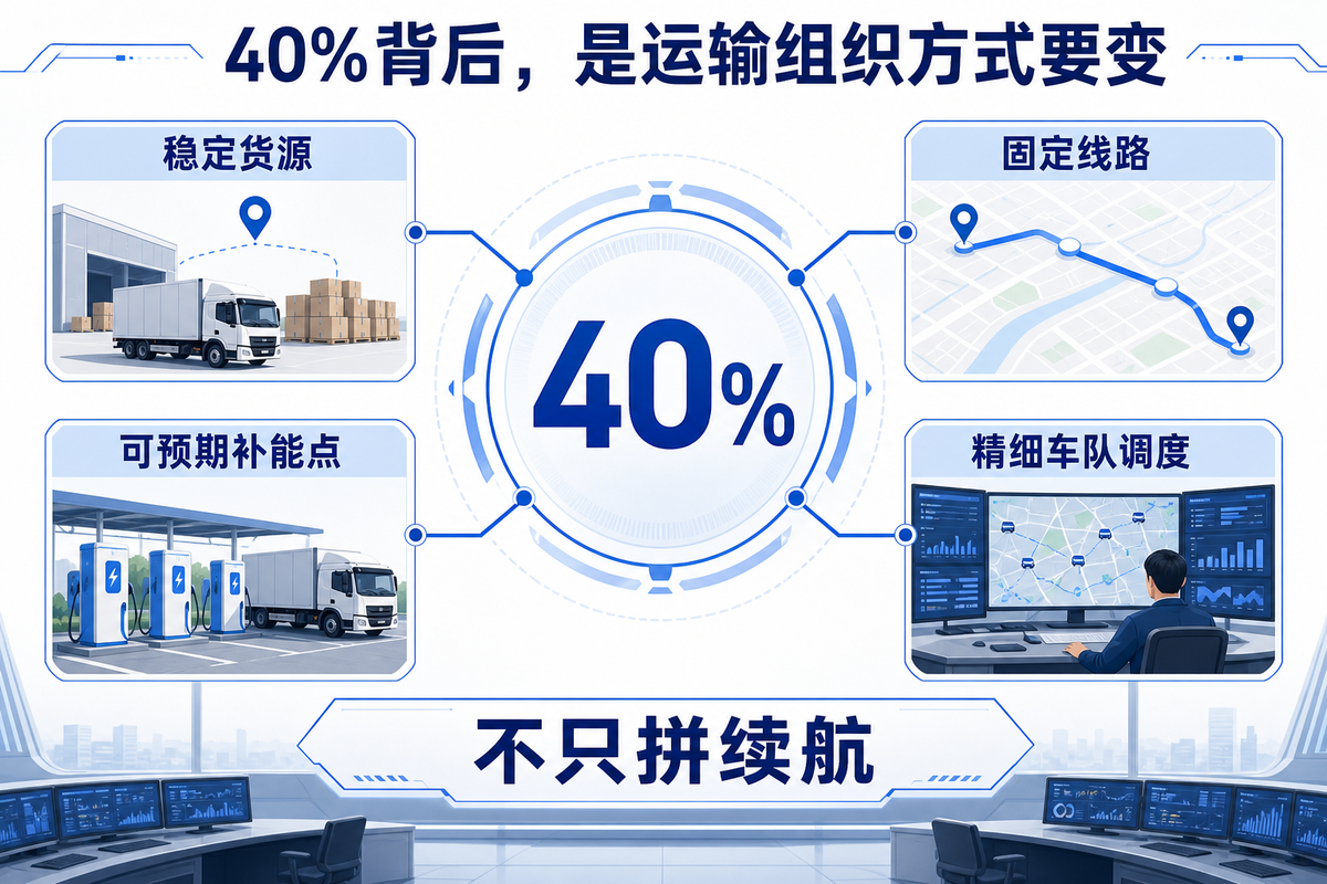 2030年新能源重卡渗透率要到40%,谁会先被推着换车?