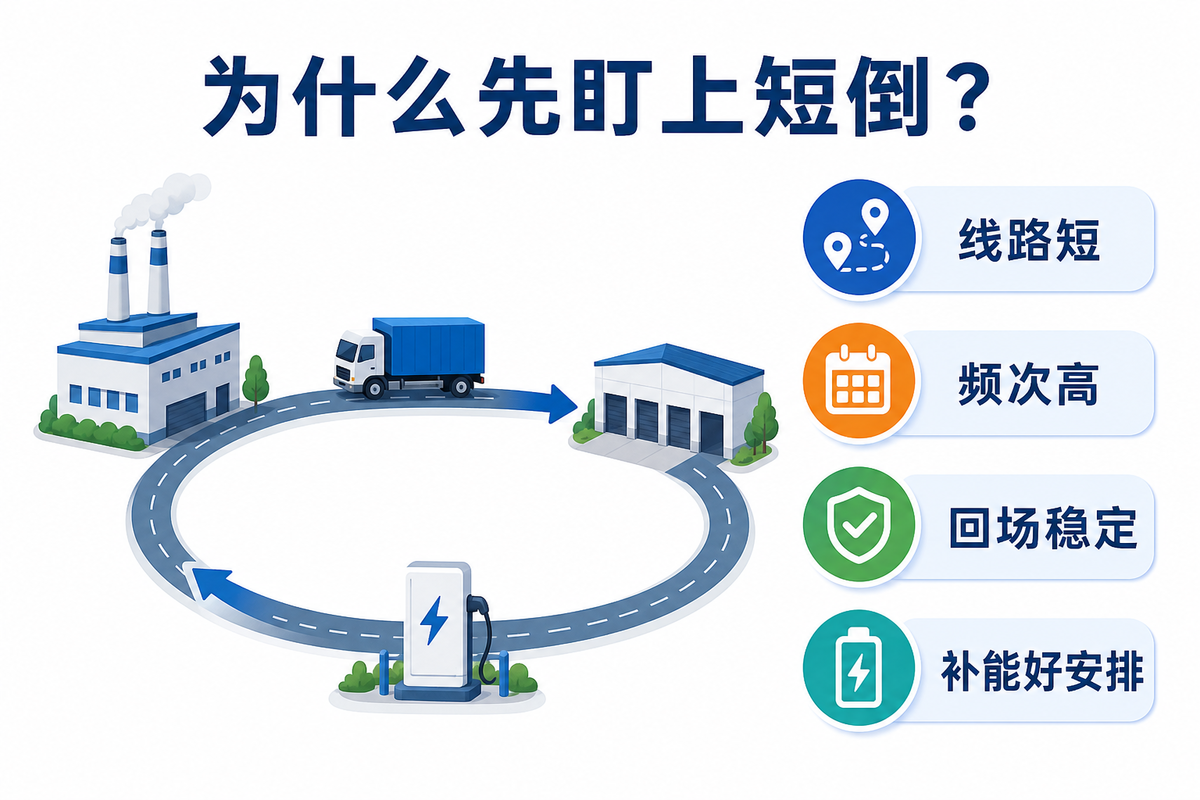 京津冀、汾渭平原短倒运输电动化超80%,燃油重卡还有多少空间?
