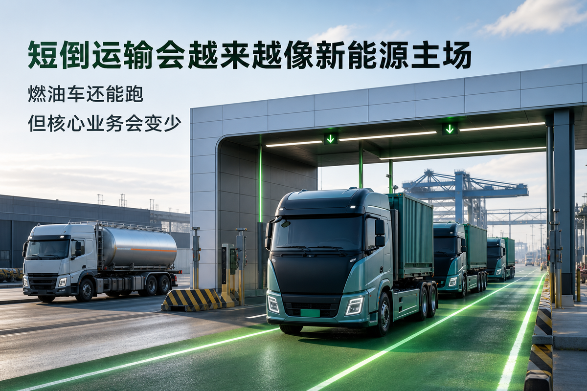 京津冀、汾渭平原短倒运输电动化超80%,燃油重卡还有多少空间?