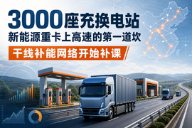 3000座重卡充换电站要来了，电动重卡跑高速还差什么？