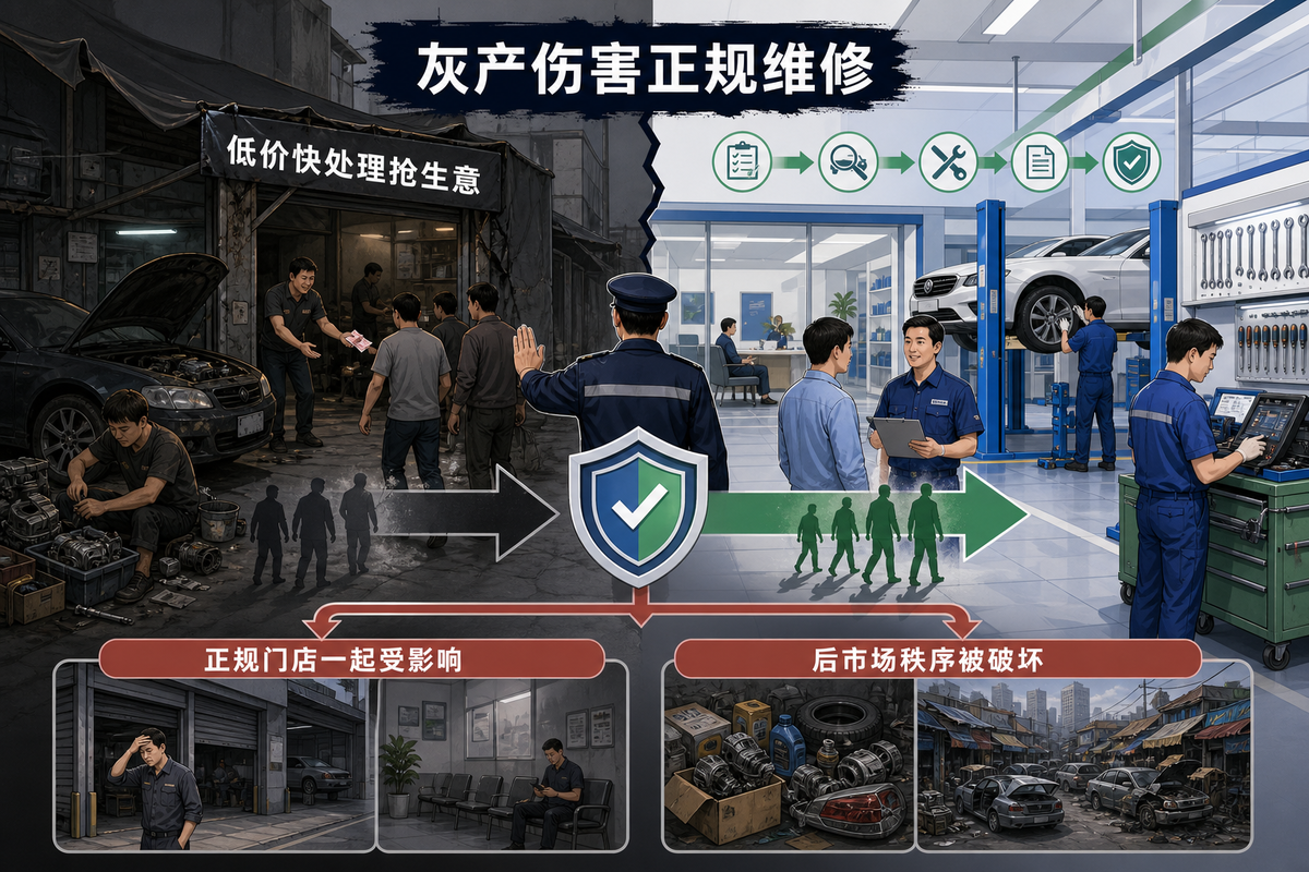修车店最怕的不是修不好车,是碰了排放红线