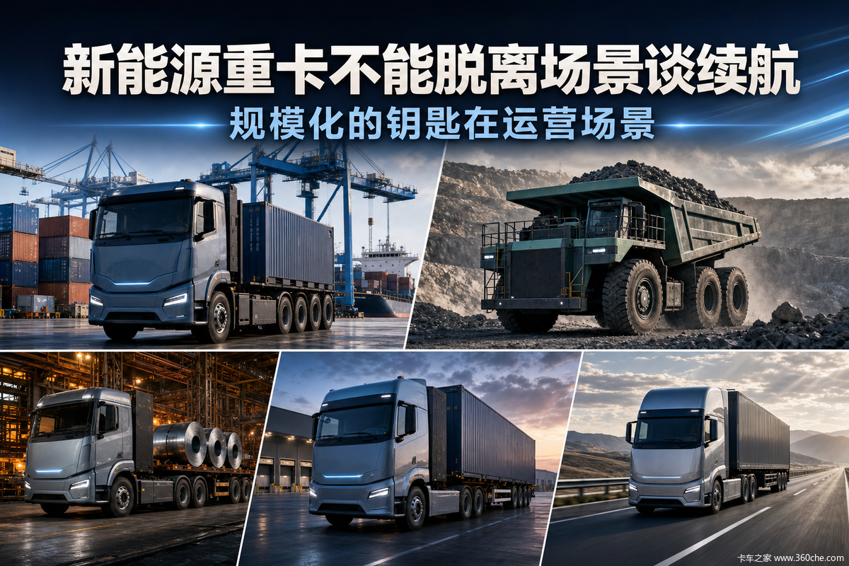 新能源重卡规模化,不是“买车”问题