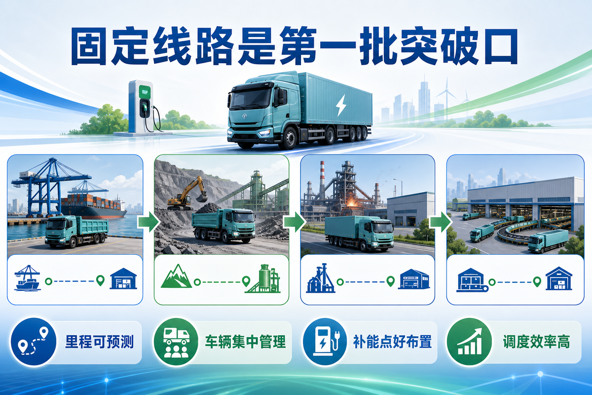 新能源重卡规模化,不是“买车”问题,是“场景”问题