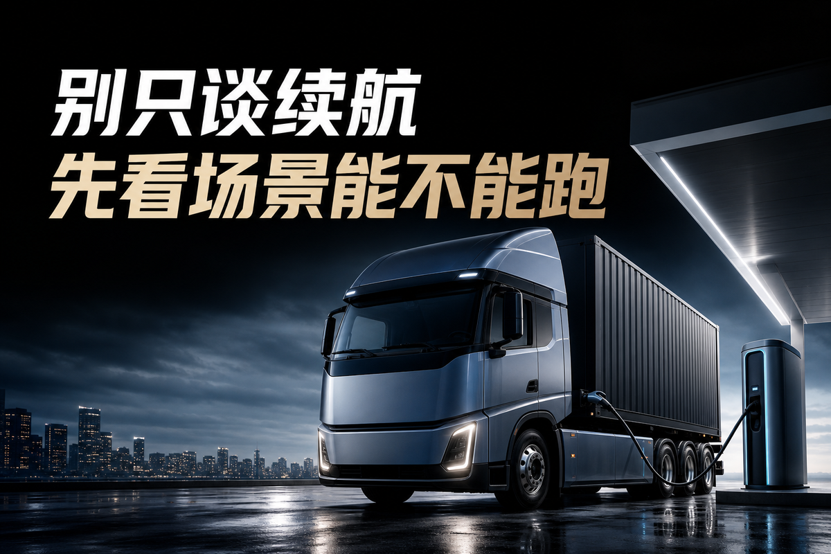 新能源重卡规模化,不是“买车”问题,是“场景”问题