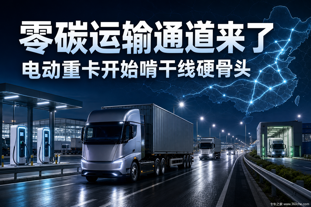 电动重卡能不能跑出干线生意?