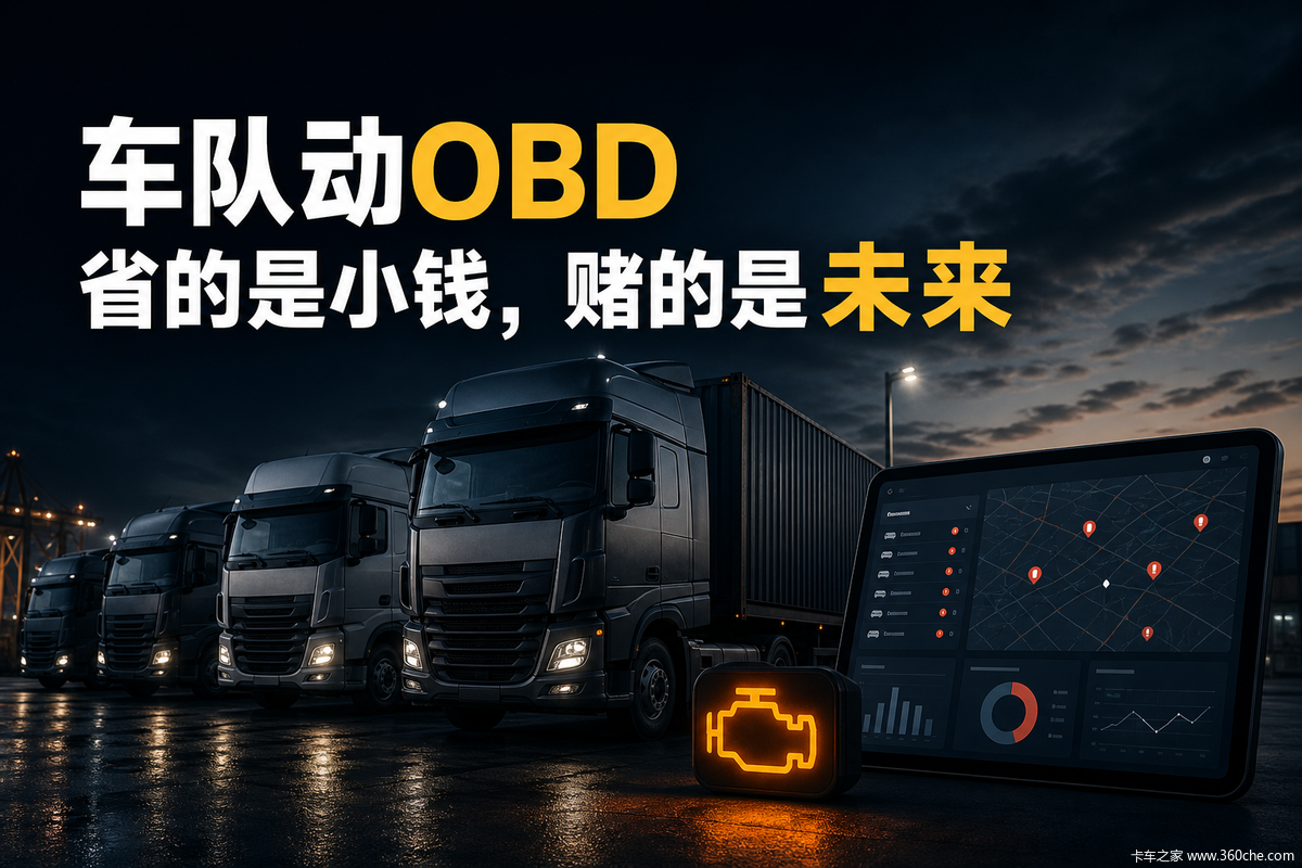 车队为什么会动OBD?背后是一笔风险账