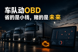 车队为什么会动OBD?背后是成本账,也是一笔风险账