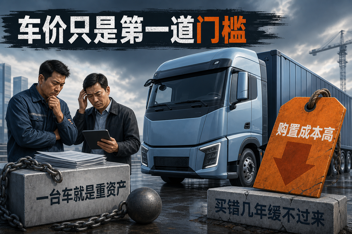 新能源重卡“买得起”后还要“用得值”