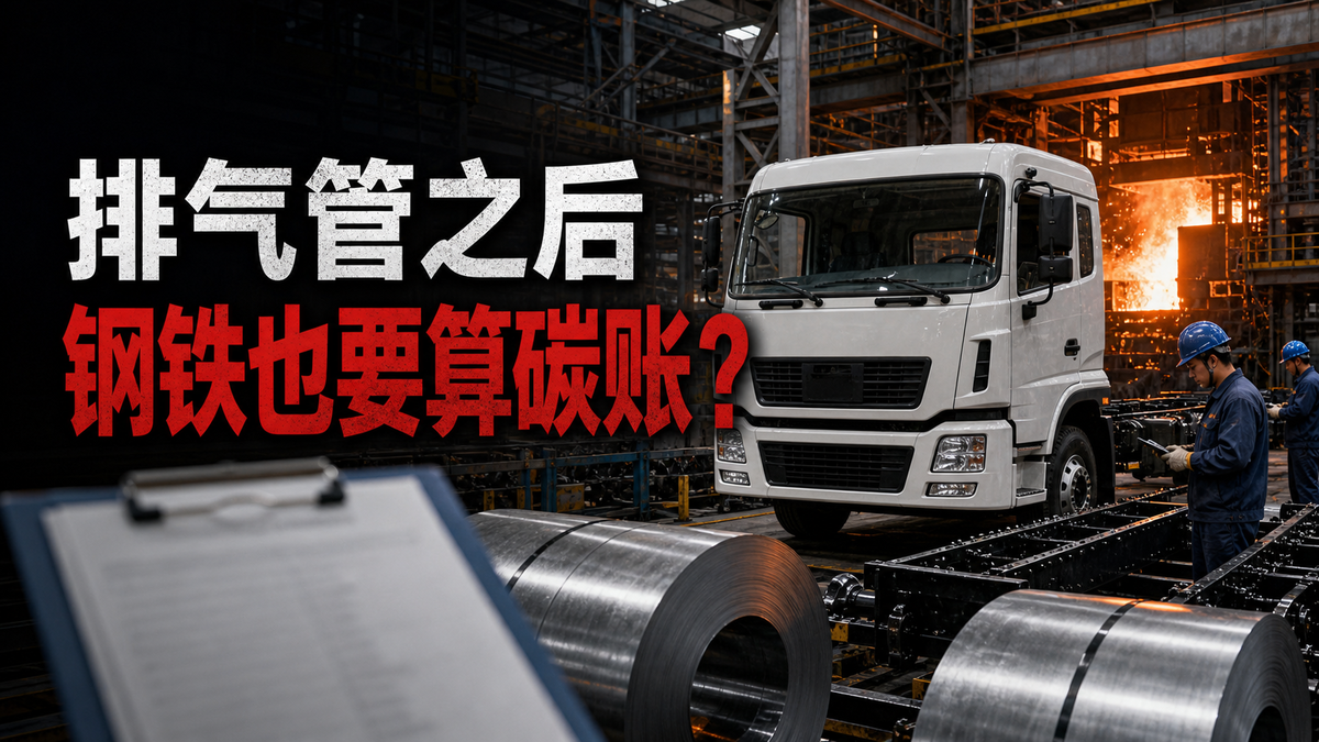 继“排气管”之后 卡车还要交出一份钢铁碳账?
