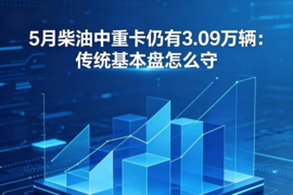 5月柴油中重卡仍有3.09万辆:传统基本盘怎么守