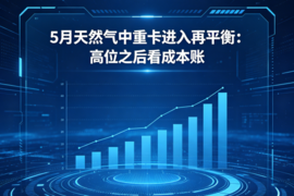 5月天然气中重卡进入再平衡:高位之后看成本账