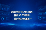 沈阳中重卡5月131辆:解放30.5%领跑,重汽仍守累计第一