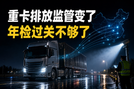 从路检到远程监控，重卡排放监管正在换打法