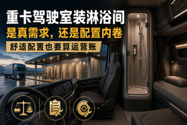 车上装淋浴间，是真懂司机，还是配置内卷？