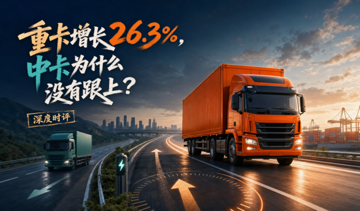 重卡增长26.3%,中卡为什么没有跟上?
