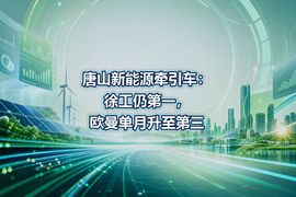 唐山新能源牵引车:徐工仍第一,欧曼单月升至第三
