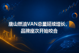 唐山燃油VAN总量延续增长，品牌座次开始咬合