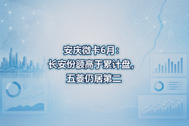 安庆微卡6月:长安份额高于累计盘,五菱仍居第二