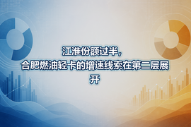 江淮份额过半,合肥燃油轻卡的增速线索在第二层展开