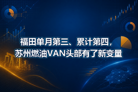 福田单月第三、累计第四,苏州燃油VAN头部有了新变量