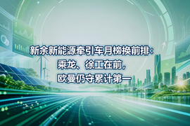 新余新能源牵引车月榜换前排：乘龙、徐工在前，欧曼仍守累计第一