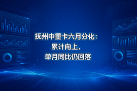 抚州中重卡六月分化:累计向上,单月同比仍回落