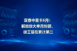 宜春中重卡6月：解放放大单月份额，徐工留在累计第二