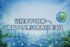 远程拿下6月第一,南昌VAN累计榜首仍是江铃