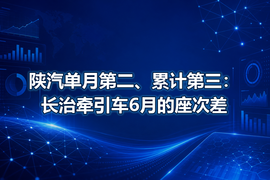 陕汽单月第二、累计第三:长治牵引车6月的座次差