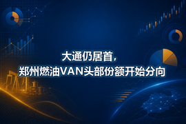 大通仍居首,郑州燃油VAN头部份额开始分向