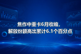 焦作中重卡6月收缩，解放份额高出累计6.1个百分点