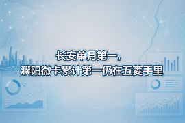 长安单月第一，濮阳微卡累计第一仍在五菱手里