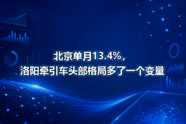 北京单月13.4%，洛阳牵引车头部格局多了一个变量